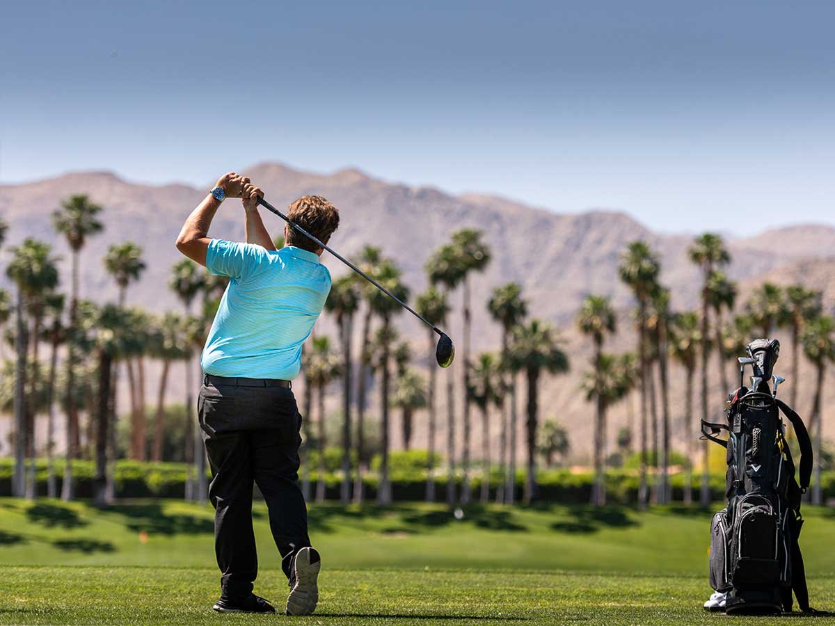 A Private Golf Course in the Palm Springs area