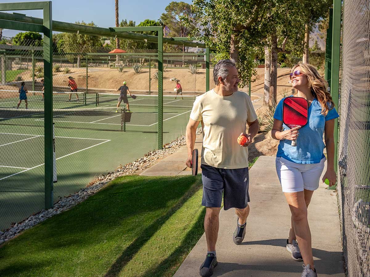 Private Tennis Courts in Rancho Mirage, CA